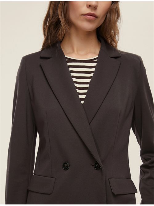 Giacca doppiopetto in jersey stretch EMME MARELLA | GEMMA454/004